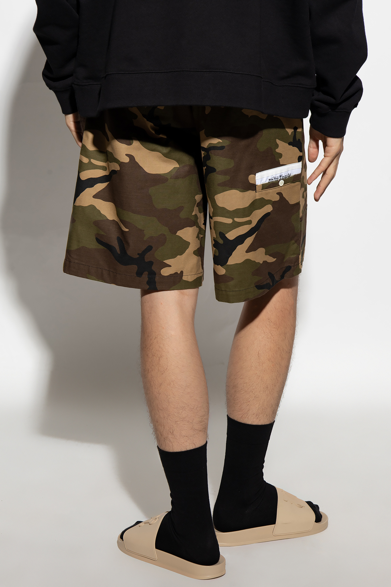 Green Camo shorts Palm Angels - Vitkac TW